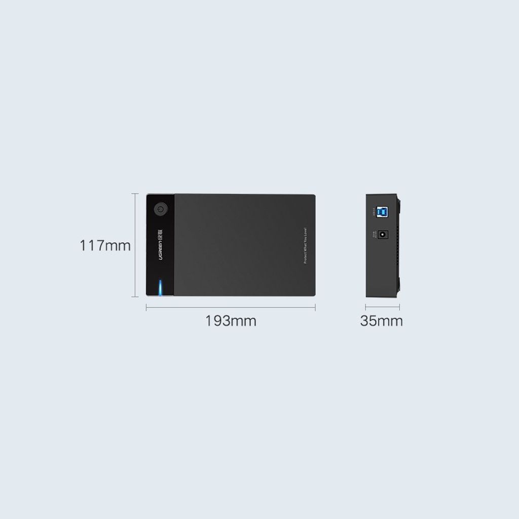 UGREEN Externý kryt pevného disku pre 3,5-Zoll-SATA Obrázok produktu 14
