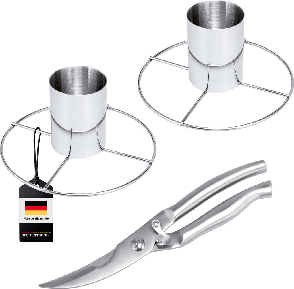 bremermann ciseaux à volaille et 2x grills à poulet / set Image du produit 