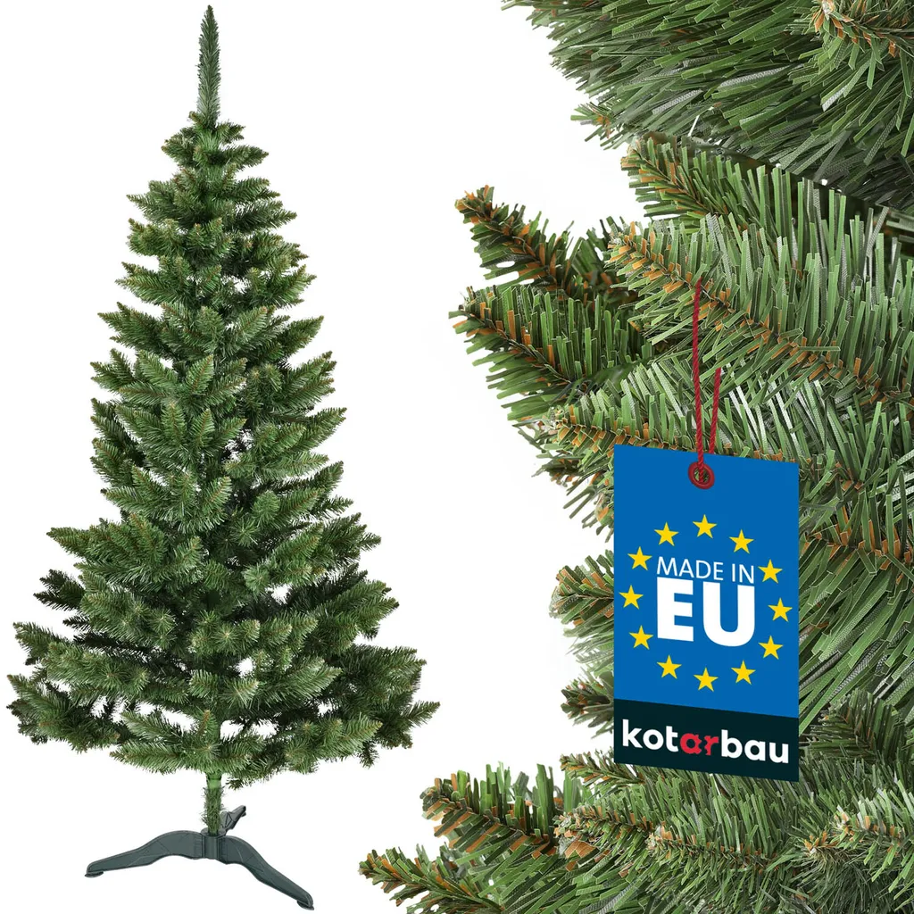 Sapin de Noël artificiel 180 cm fourni avec son support de stabilité