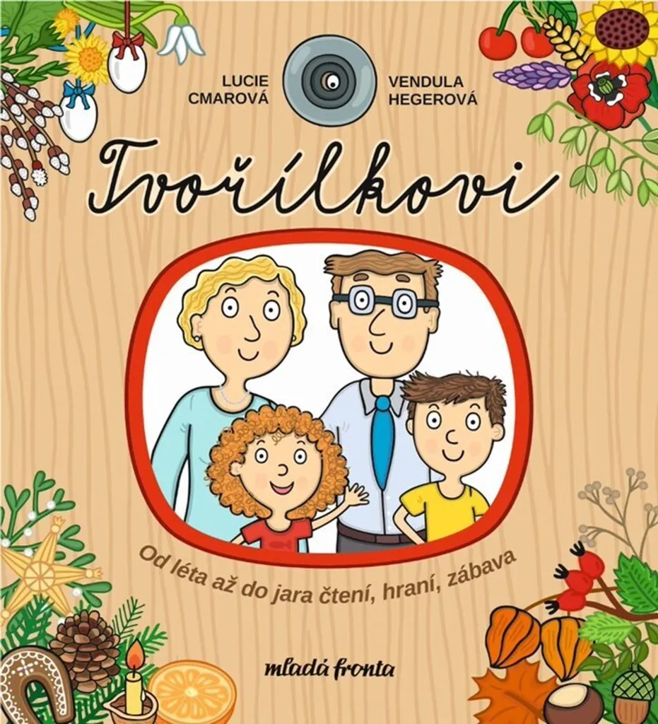 Livre Tvořílkovi de Lucie Cmarová : activités créatives pour enfants