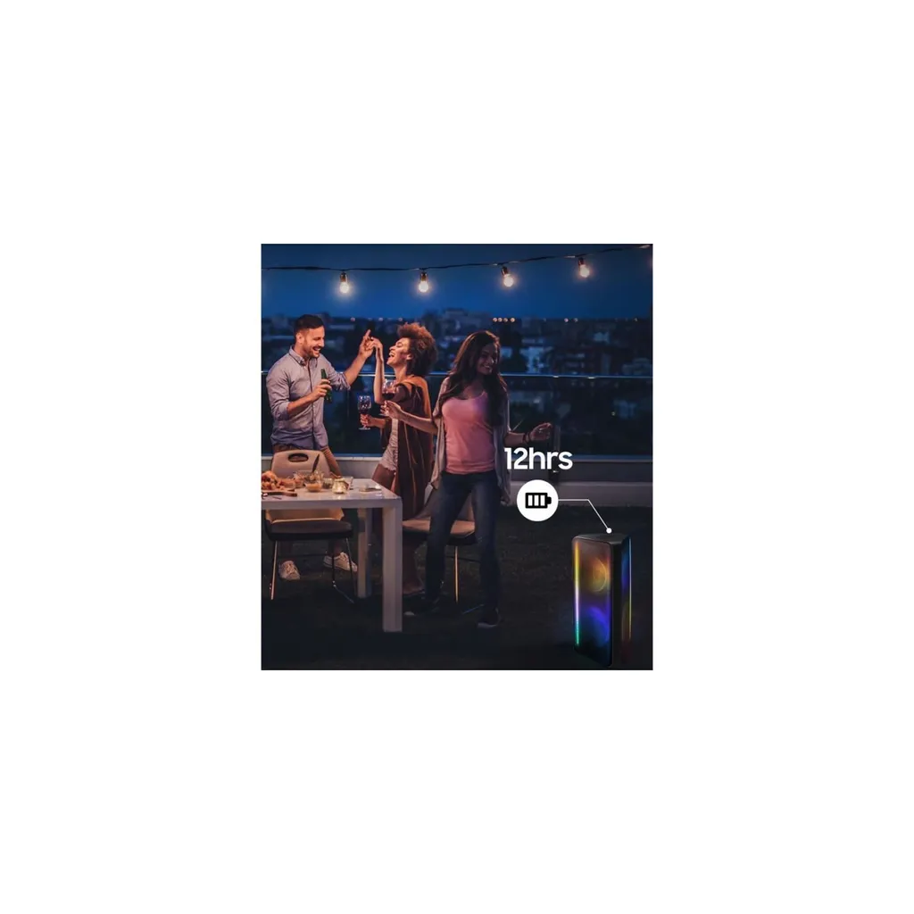 Enceinte Extérieure Bluetooth Samsung MX-ST40B 160W Idéale Fêtes et Jardin - 15