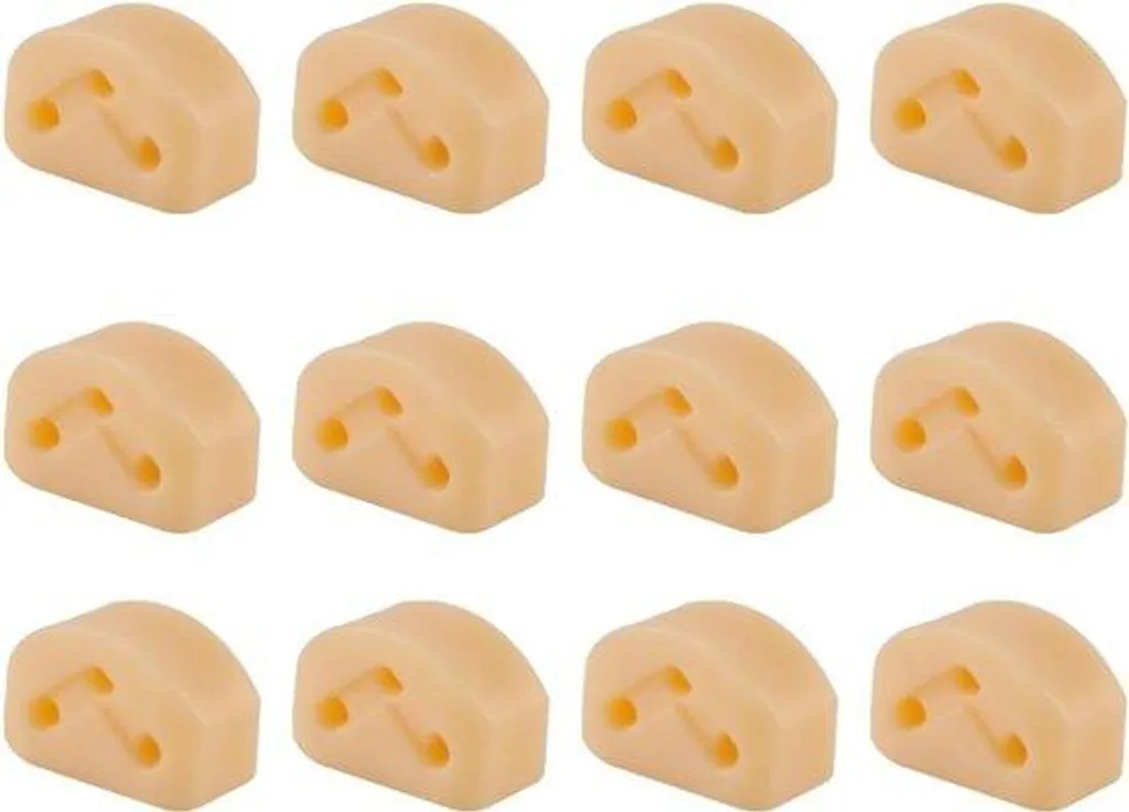 Set d'accessoires guitare classique 12 pièces finition abricot pastel