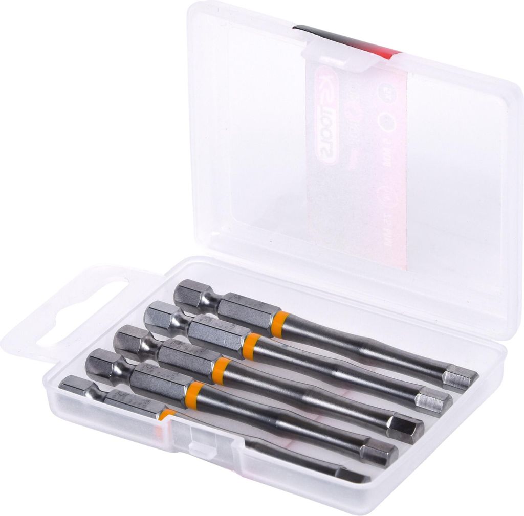 KS Tools 1/4 TORSIONpower Bit Innen6kant, 75 mm, 5 mm, 5er Pack