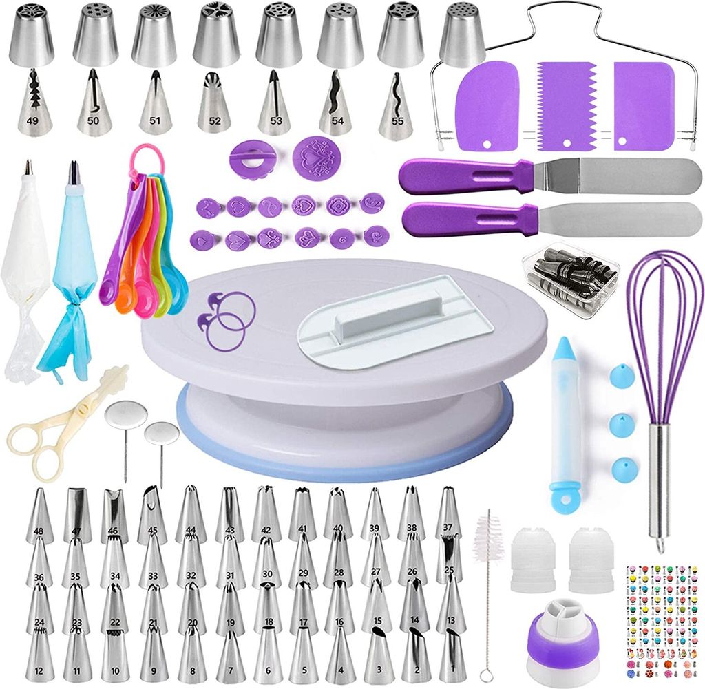 ANTCOOL Kuchendekorationsset, 137-teiliges Produktbild 
