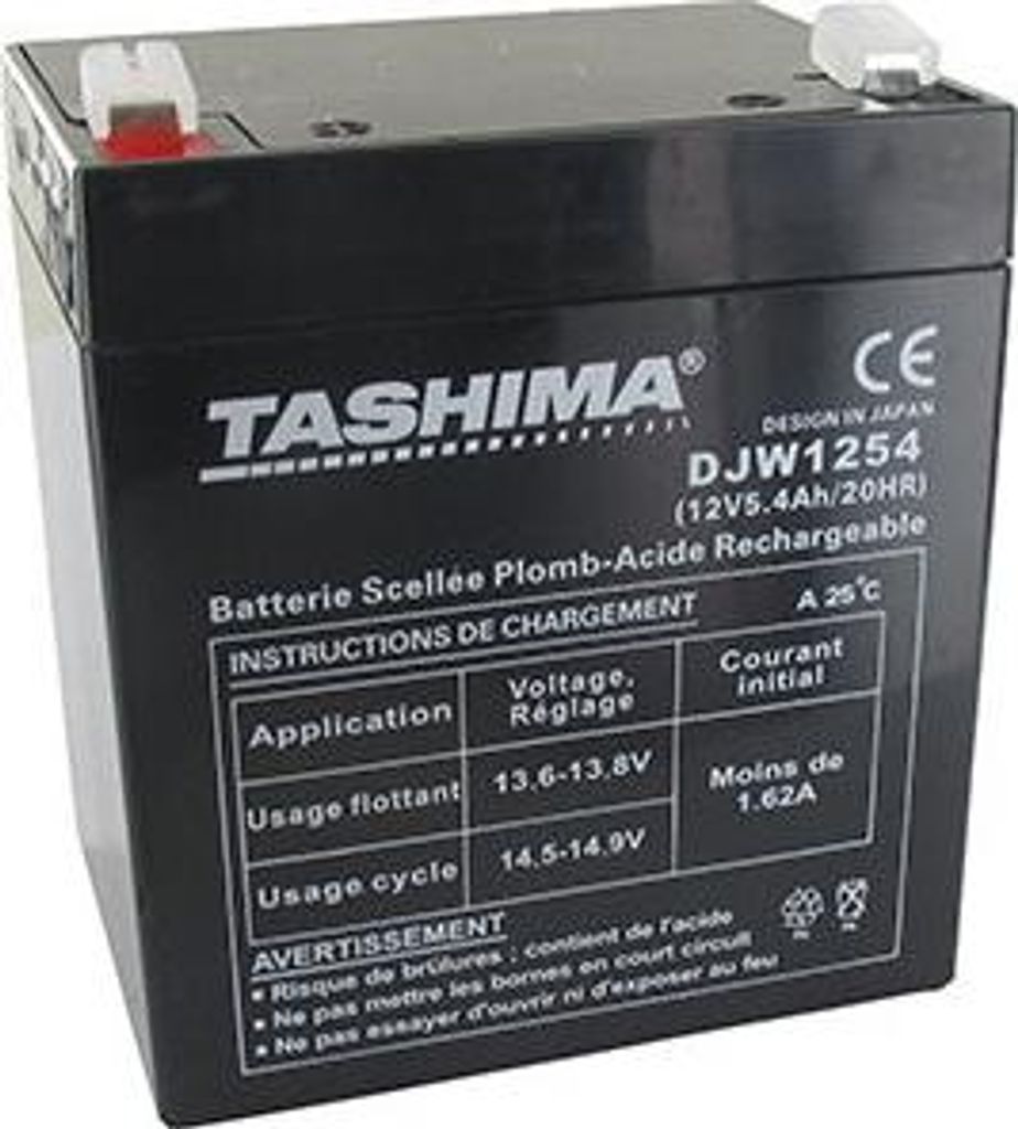Batterie Motoculture Tashima 12v, 5,4a Adaptable Pour Image du produit 