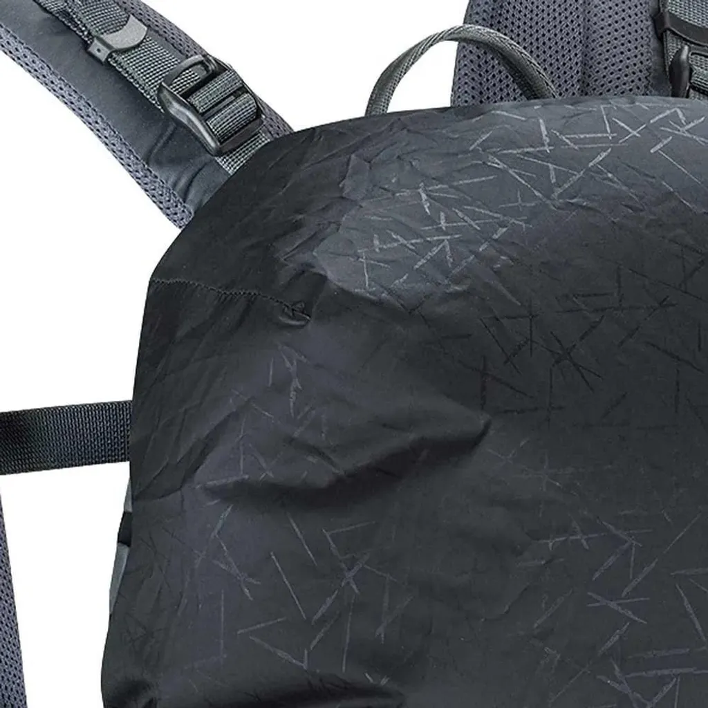 Housse de Pluie Résistante Noire Taille L avec Élastique de Maintien - 4