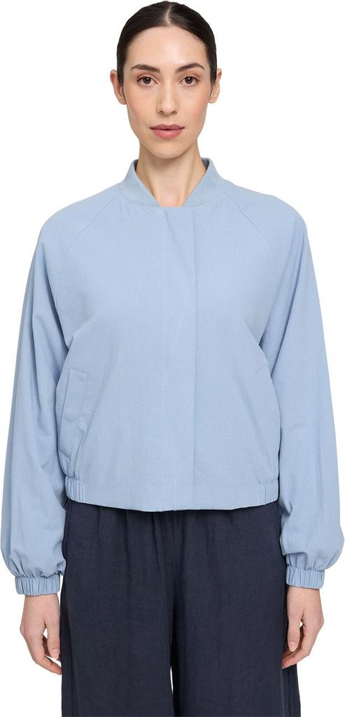Mazine Damen Übergangsjacke Short Baumwolle Bomber, Größe:S, Farben:light blue