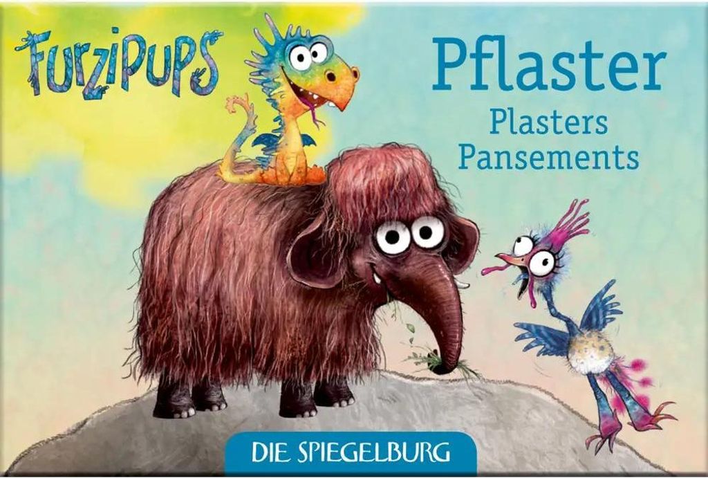 Die Spiegelburg Pflasterstrips (10 St.) - Furzipups bunt Produktbild 