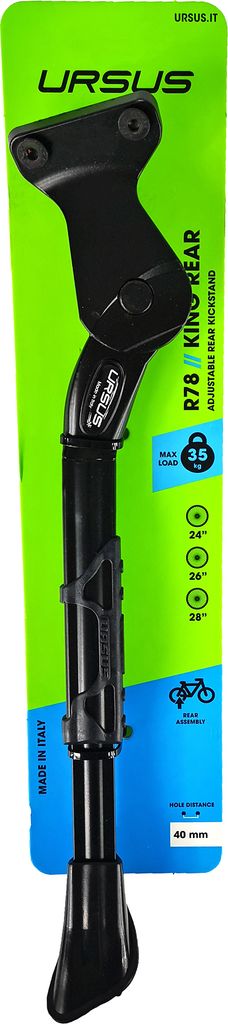 Ursus King Hinterbauständer verstellbar 26" - 28" KSA 40mm Fahrrad Ständer