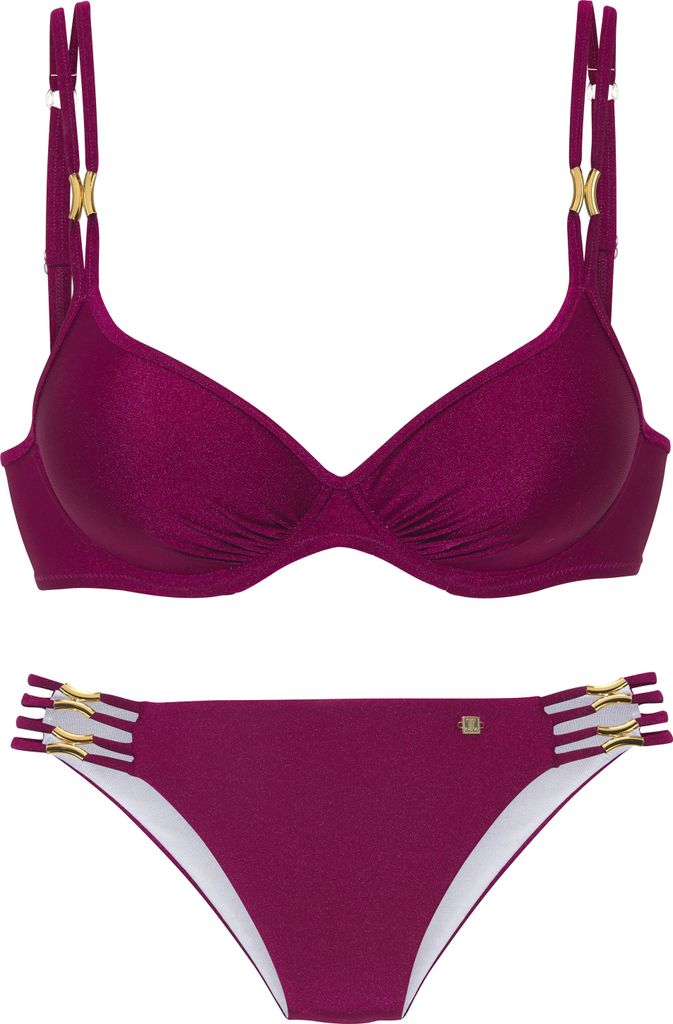 JETTE Bügel-Bikini beere Größe 42 Cup D
