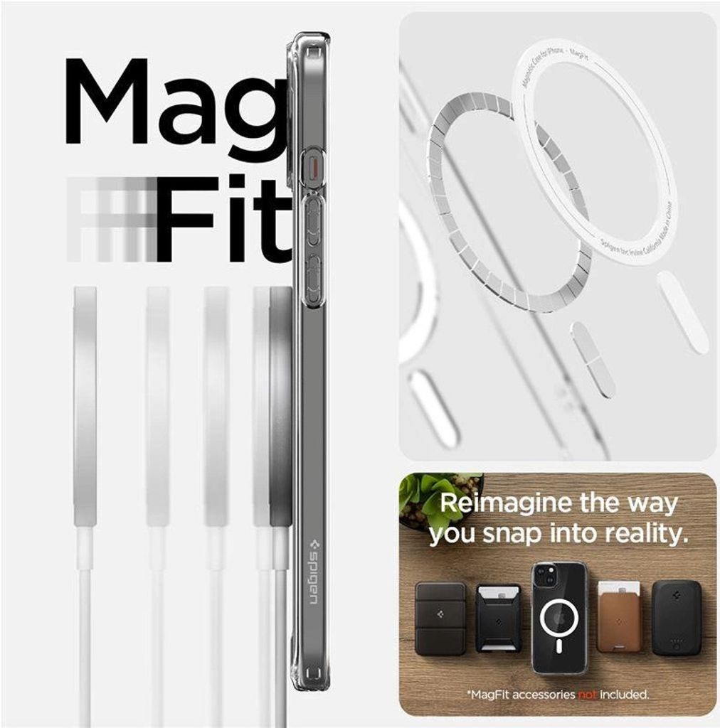 Etui Spigen Crystal Hybrid Magsafe Na Iphone 15 Plus - Zdjęcie produktu 3