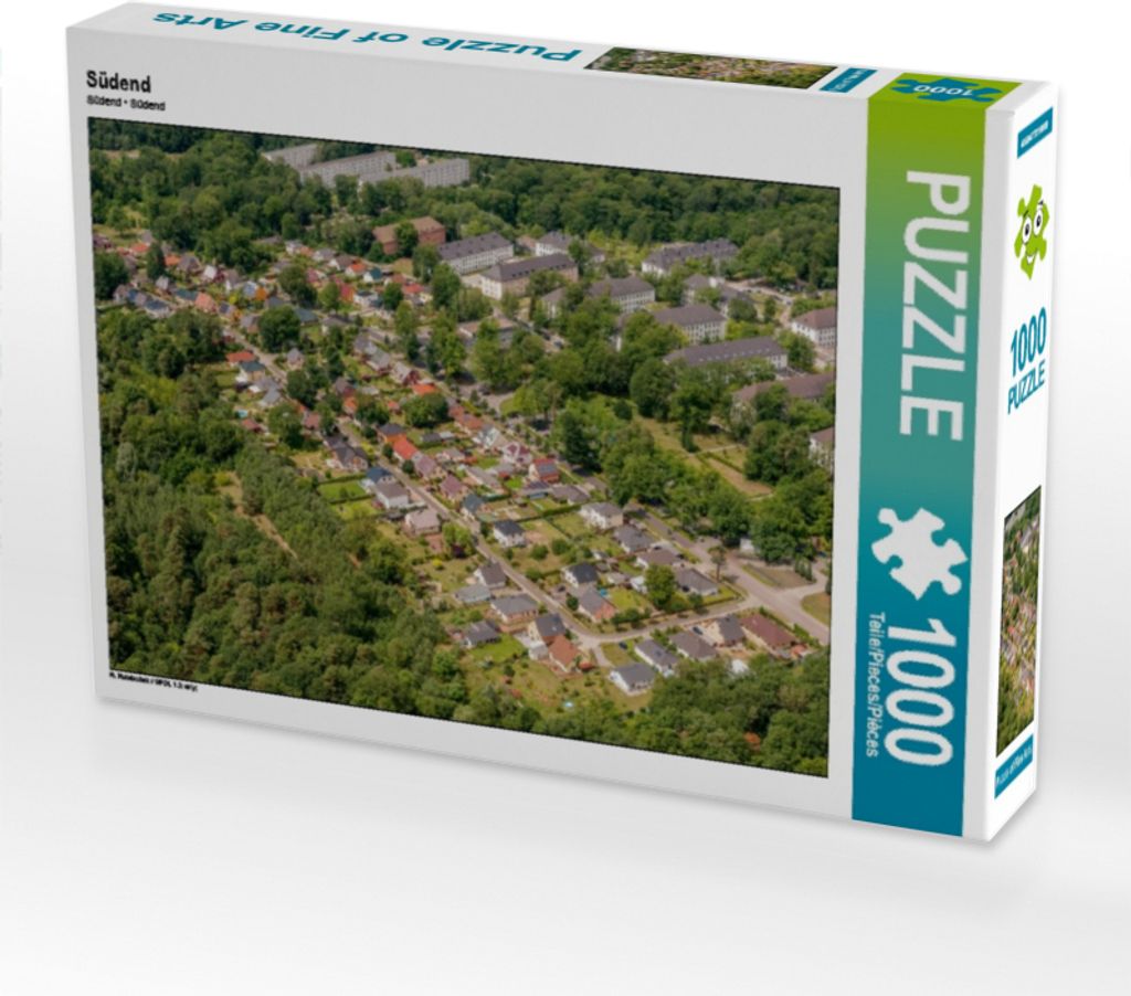 CALVENDO Puzzle Südend 1000 Teile Puzzle quer | 1000 Teile Lege-Größe 64x48cm Foto-Puzzle für glückliche Stunden