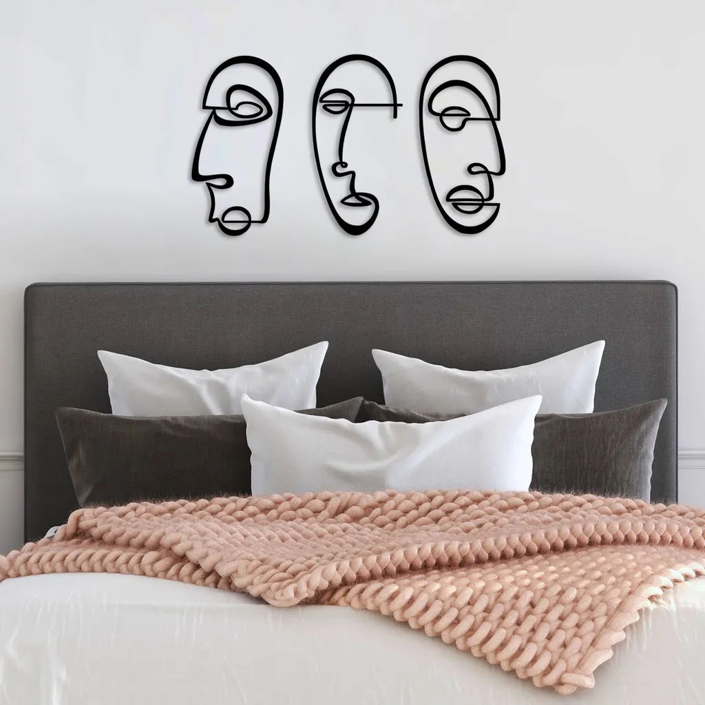Habillage Mural Métal Noir pour Mur Vide Solution Déco Wallity - 3