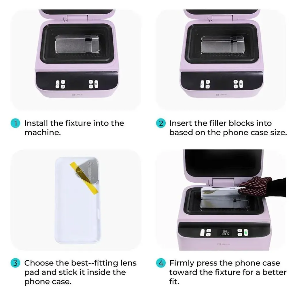 Kit Accessoire de Fixation pour Coques de Smartphone Taille Unique Pro
