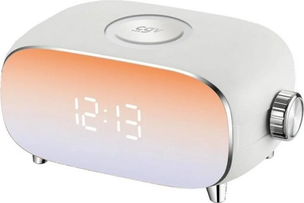 Radio Réveil Blanc Alba CGV 13067 avec Simulateur d'Aube et Crépuscule - 2