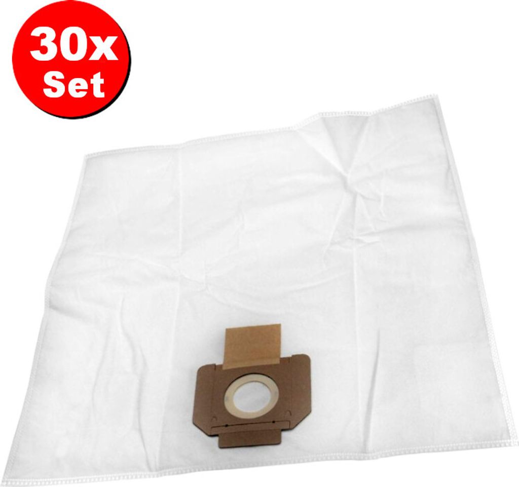 30x Trade-Shop Staubsaugerbeutel / Microvlies-Beutel / Filtersäcke für Nilfisk Alto Attix 30-01, 30-11, 30-21, 30-21 PC ersetzt 302004004