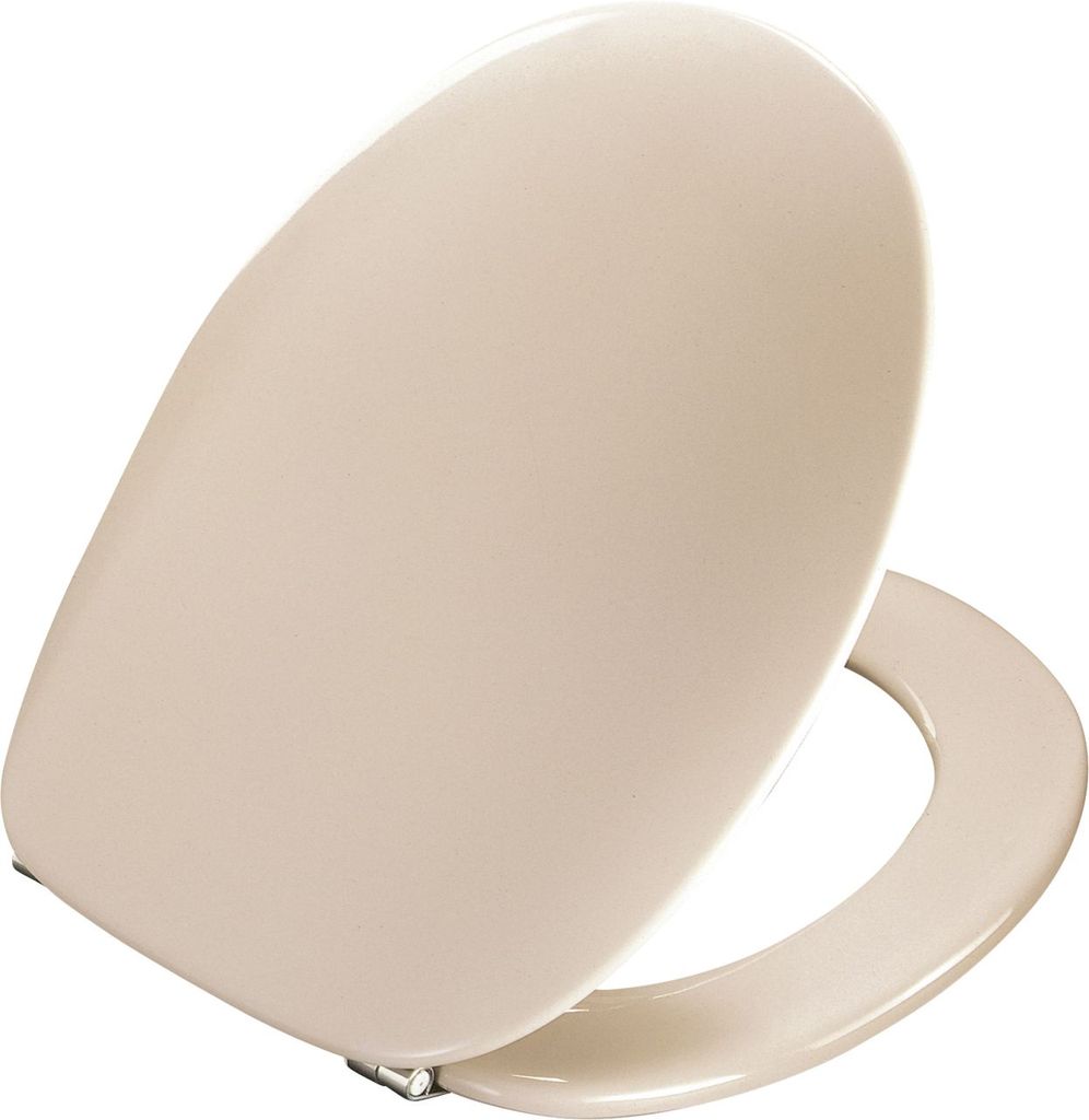 Bemis Ashford 7250STX Toilettensitz – Thermoplastisch, Edelstahl-Scharniere, Weiß