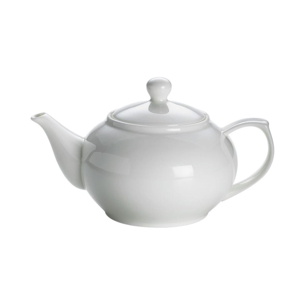 Maxwell & Williams Cashmere Teekanne, Kanne für 4 Tassen, Porzellan, Weiss, 710 ml, BC457