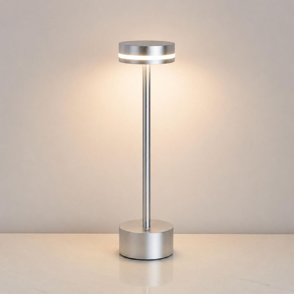 LED Tischlampe Kabellos, 1800mAh Touch Tischleuchte Produktbild 
