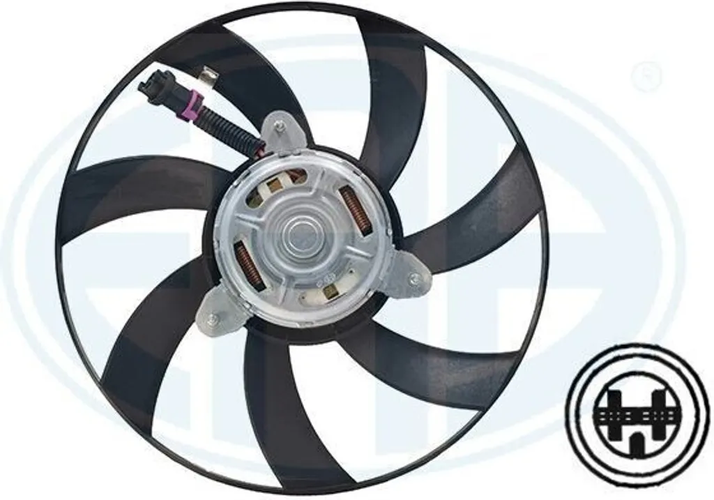 Ventilateur de Refroidissement Moteur pour VW Polo 6V et Caddy II 9K 12V