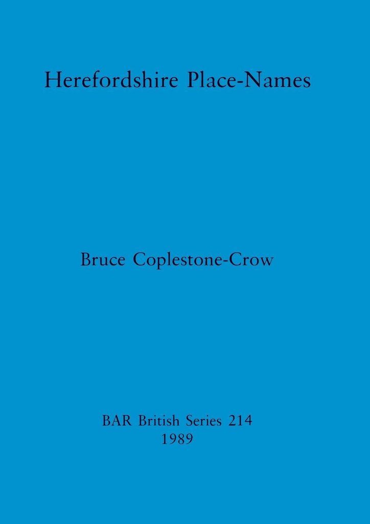 Herefordshire Place Names