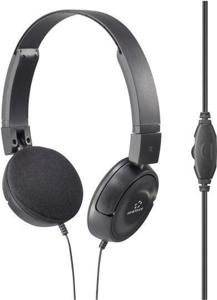 RF-HS-130 Przewodowe słuchawki stereofoniczne nauszne z Zdjęcie produktu 