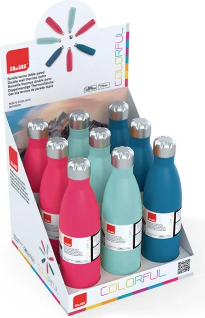 Gourde anti-fuite bouteille d'eau inox pour éviter les goûts de plastique