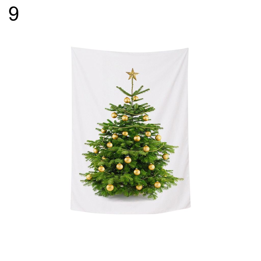 Weihnachtsbaum-Wandteppich nordisches exquisite Verarbeitung mehrfarbiger Wandteppiche im europäischen Stil für Zuhause-9 ,Größen:L