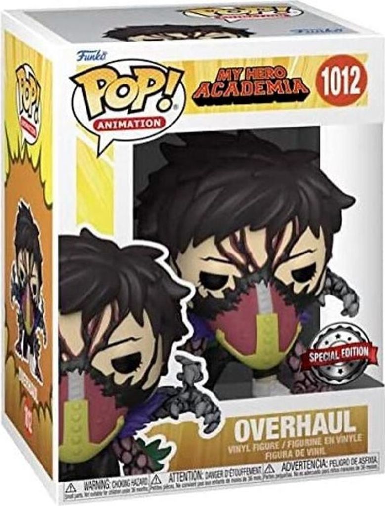 My Hero Academia Overhaul-Figur, exklusives Sammlerstück