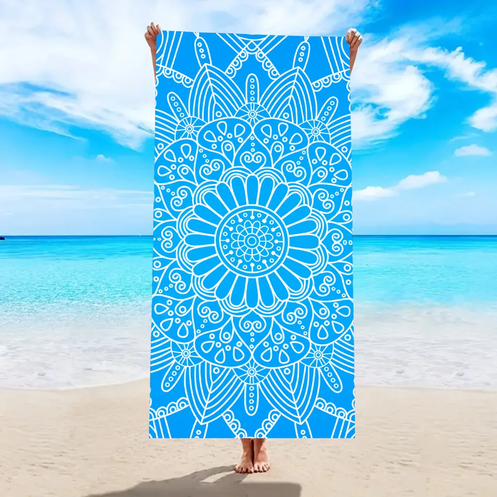 Asciugamano Mare XXL 180x90 Rapida Asciugatura | Telo Spiaggia Stile 7