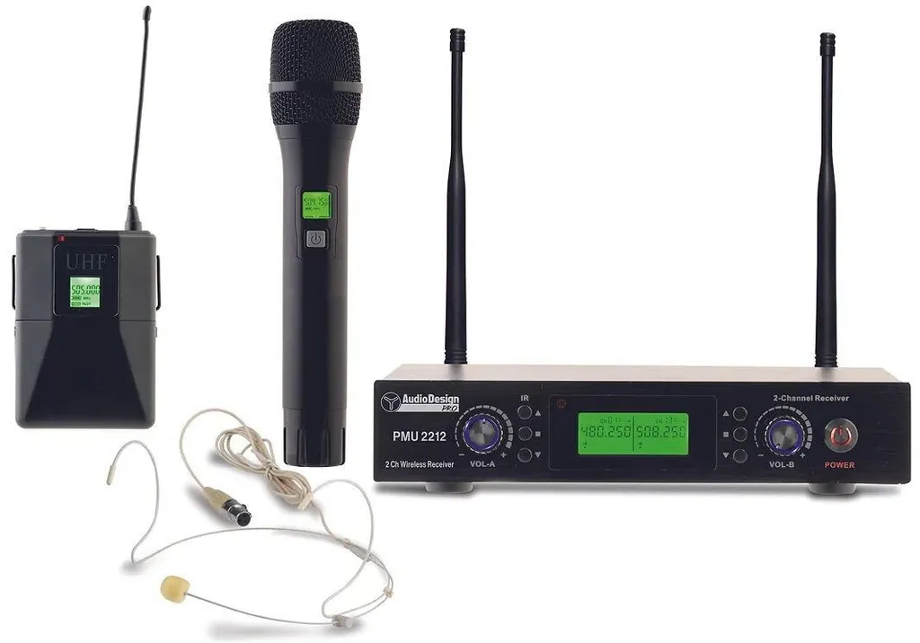 Mélangeur audio Bluetooth AudioDesign PMU 2212 HBP avec port USB et SD