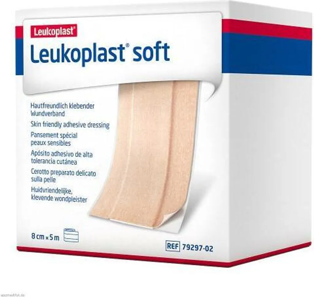 Leukoplast Soft Cerotto Morbido 8cm x 5m | Vendita Online Originale