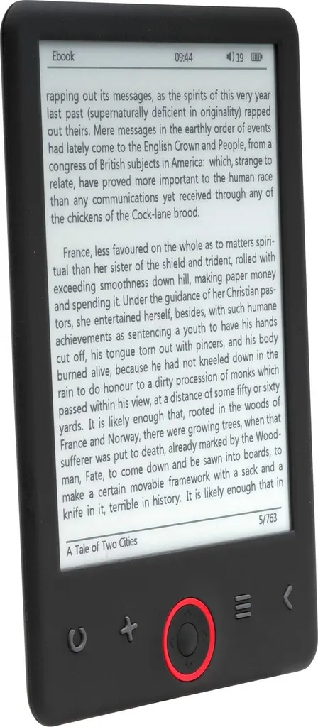 Liseuse électronique E-Ink 6 pouces 4 Go pour lecture numérique fluide