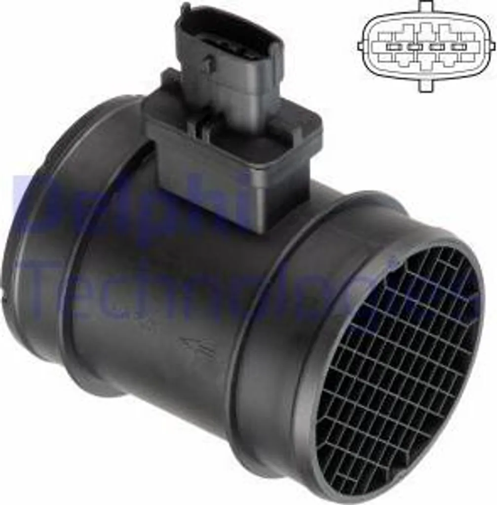 Sonde de débit d'air massique pour Jeep Compass DELPHI AF10698-12B1