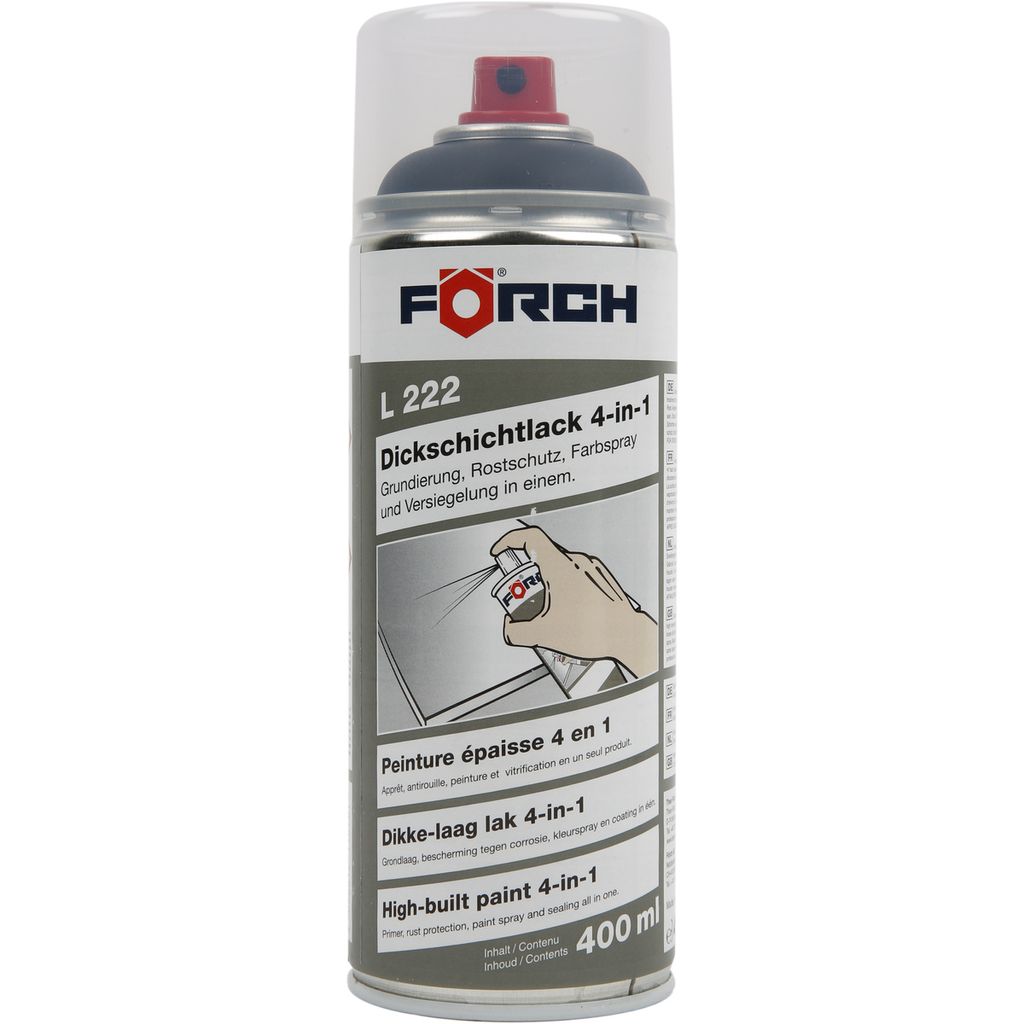 FÖRCH Dickschichtlack 4-in-1 nach RAL-Farben L222 RAL 9011 Produktbild 
