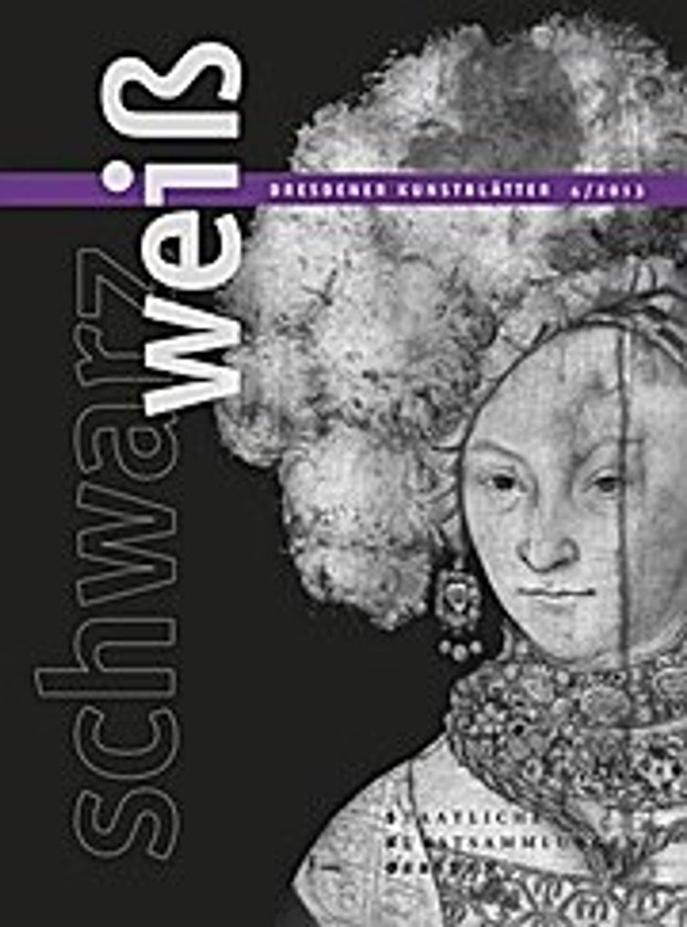 Dresdener Kunstblätter 4/2013 - schwarzweiß
