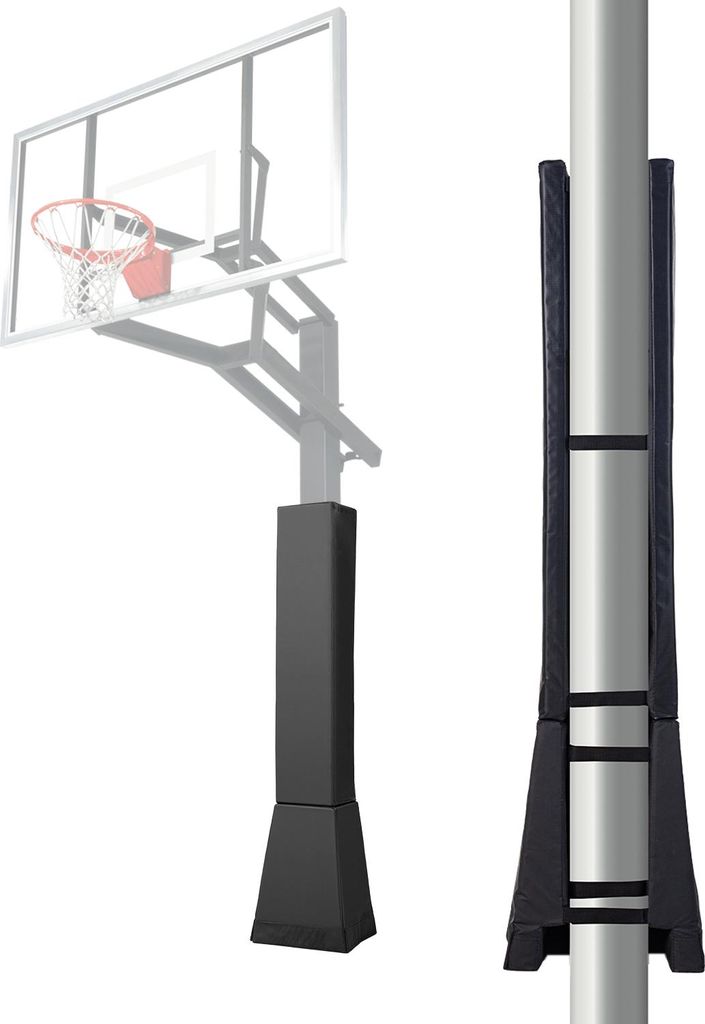 VEVOR Basketball Polster (163 cm hoch) strapazierfähige Polsterung passend für Stangen mit 152 x 152 mm bis 18 x 18 cm Durchmesser, wasserdichte ...