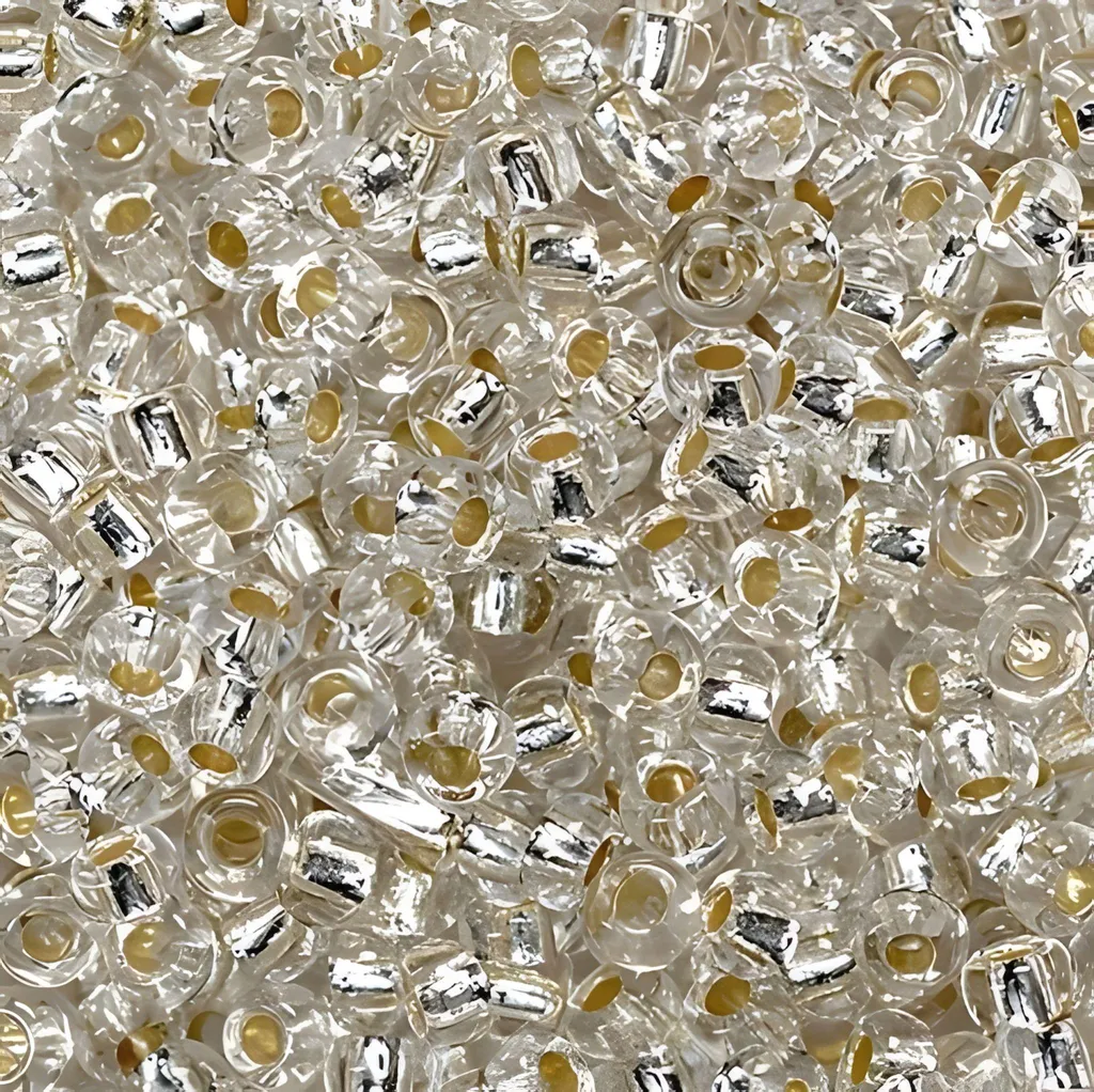 KNORR prandell 216106714 Rocailles de Bohème Ø 2,5 mm Argenté