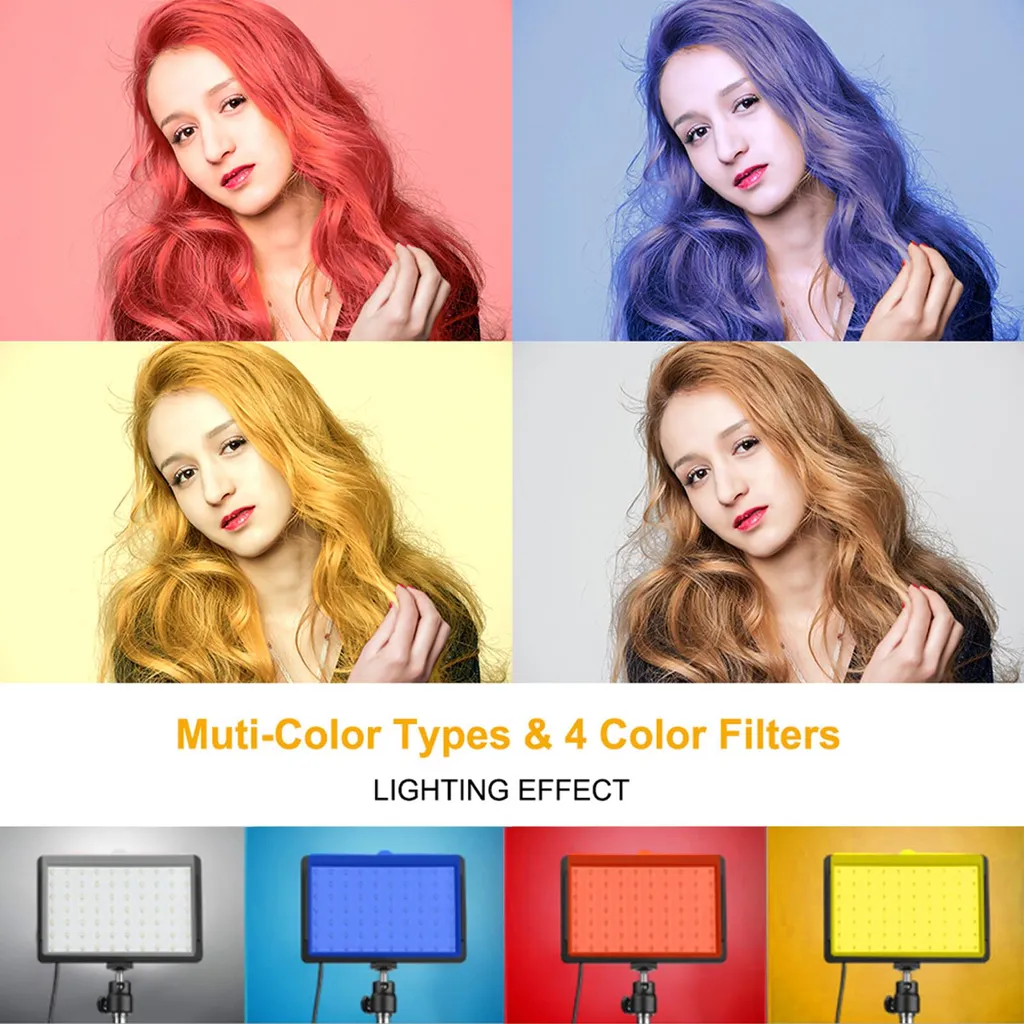 Analisi Kit Illuminazione LED da Tavolo 2 Set per Video Online - 5