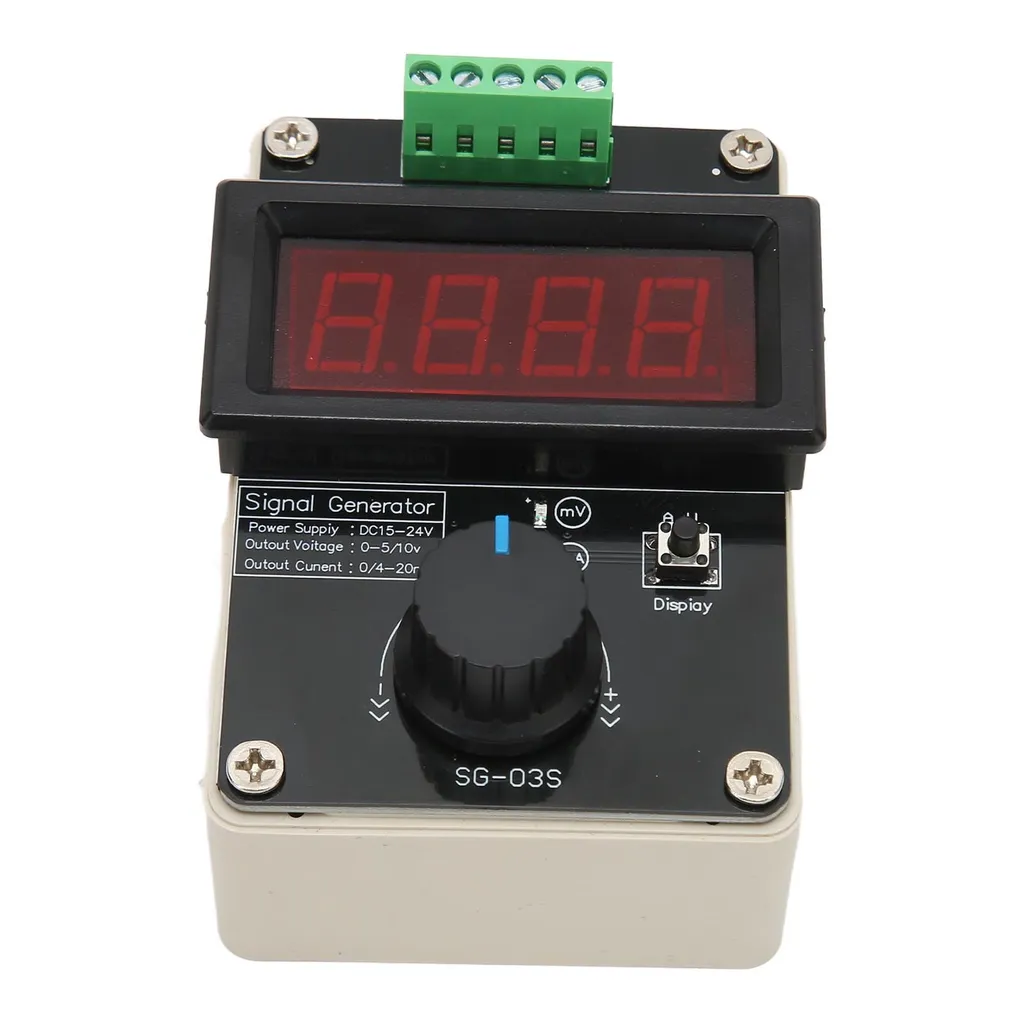 Simulateur analogique de tension courant pour réglage de capteurs PLC - 6