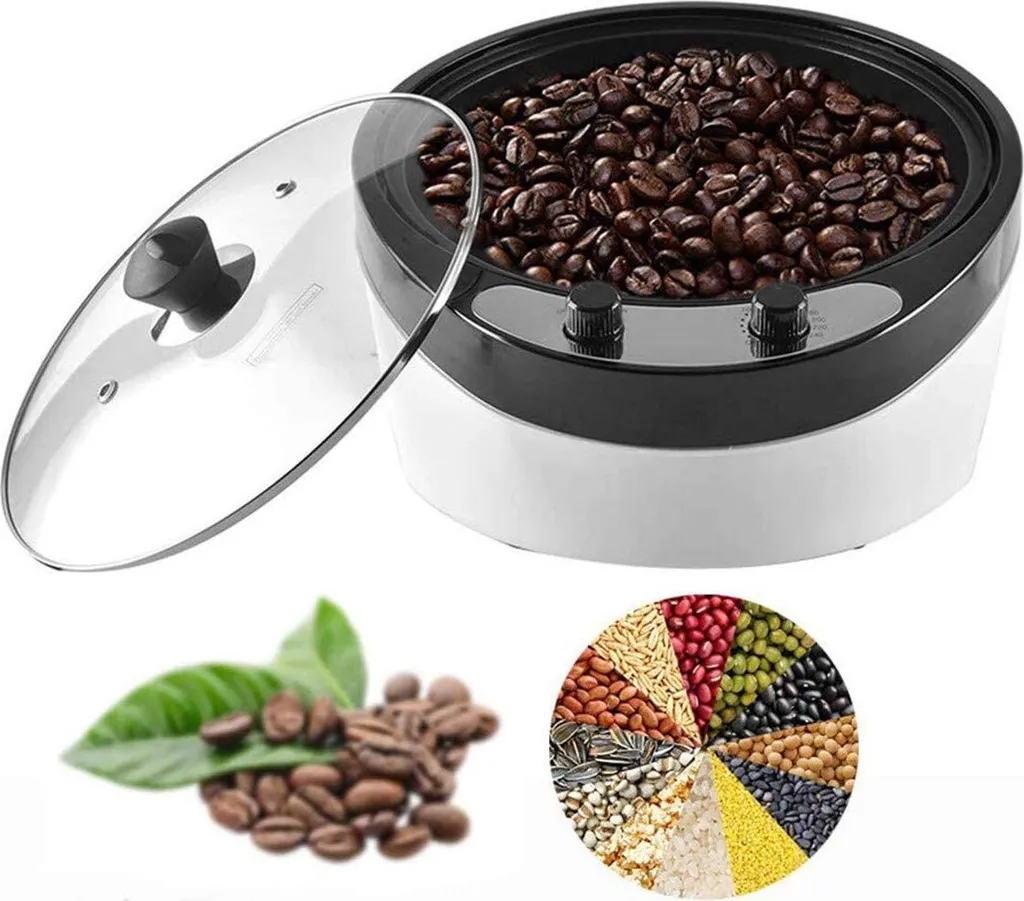Torréfacteur Café 1800W Rotatif à 45° : Grande Capacité 800g et Cuisson