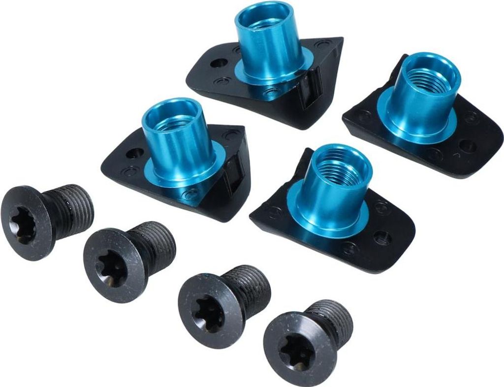 SHIMANO Kettenblattschrauben f.FC-R8100 (M8x10,1mm) Kettenblattschraube - 8x1...