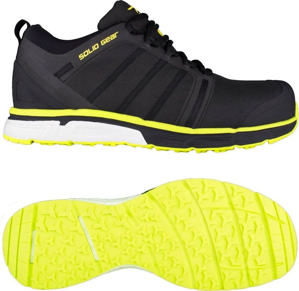 Solid Gear Revolution Infinitiy Sicherheitsschuhe, EN 20245, 61340 S3 SRC ESD, metallfrei Black-42
