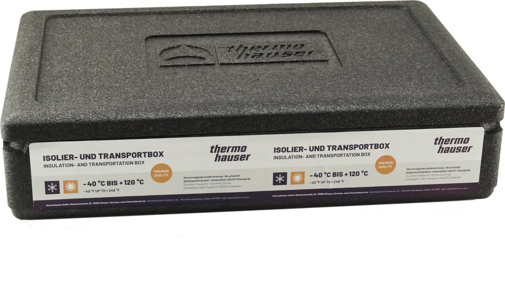 Glacière de Transport Gastronorme GN 1/1 pour Livraison Repas Chauds 65mm