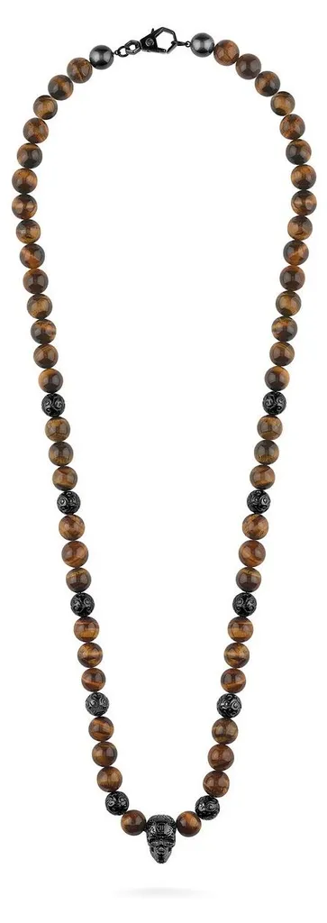 Chaîne Collier Longue pour Homme Philipp Plein ELITE en Maille Acier