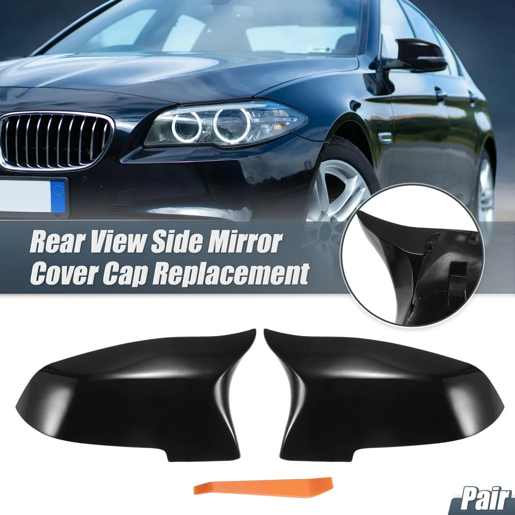 Couvercle de Rétroviseur BMW Série 5 Noir Brillant - Accessoire Extérieur