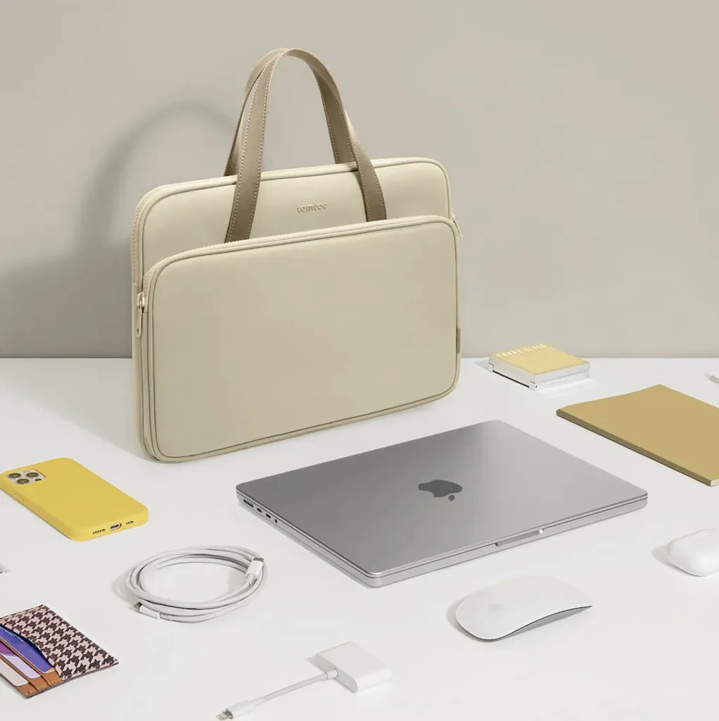 Tomtoc 13,5'' Versatile-A11 Borsa per computer portatile (Khaki) - 13