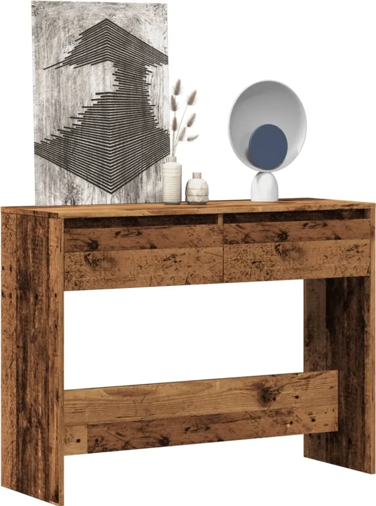 2025 consolle cloris aspetto legno vecchio 100x35x76,5 cm materiale legno - Consolle Vendita1321509 1pacco