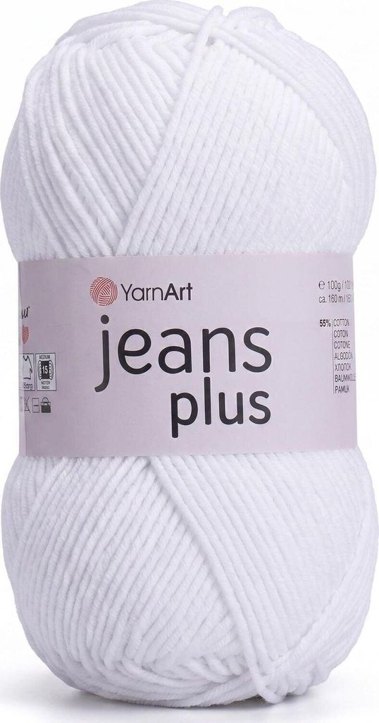 Yarn Art Jeans Plus 62 Pletacia priadza Obrázok produktu 