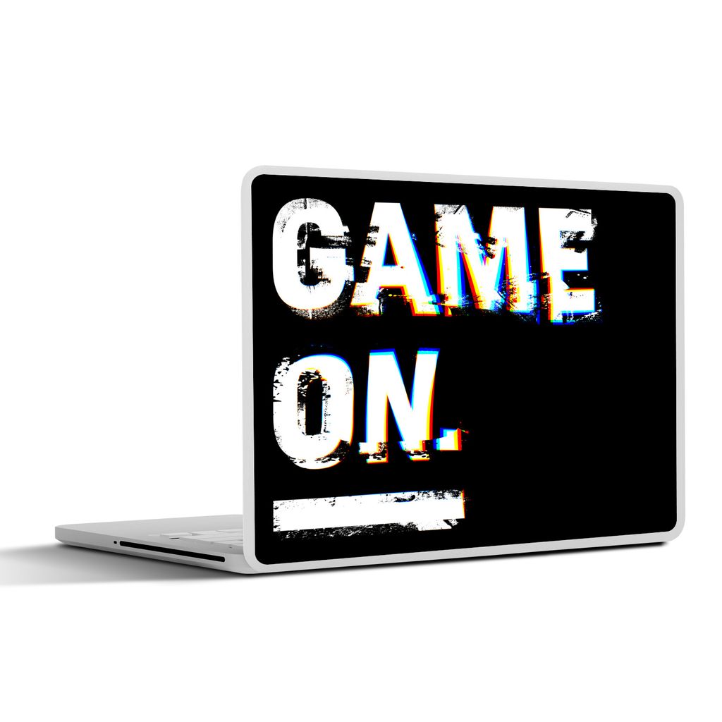 MuchoWow Laptop Aufkleber Sticker Cover Spiel - Zitate - Gamer 30x22 cm - Laptop-Sticker